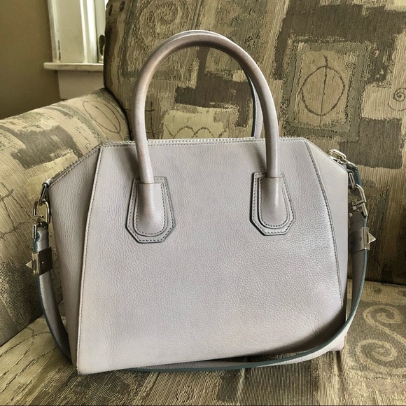 GIVENCHY Spring 2013 Small Antigona in Pearl Grey Sugar Goatskin - Picture 3 of 15